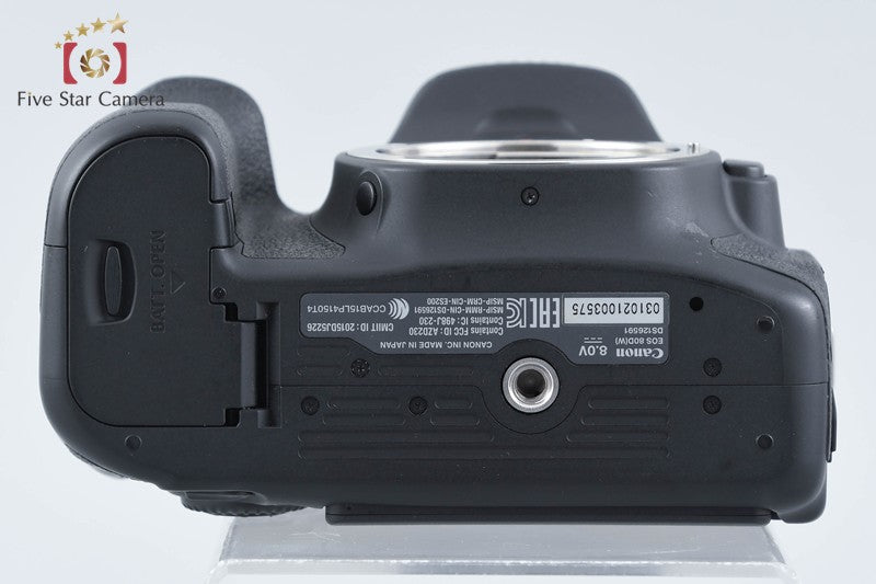 "Shutter count 4,003" Canon EOS 80D 24.2 MP Digital SLR Camera Body