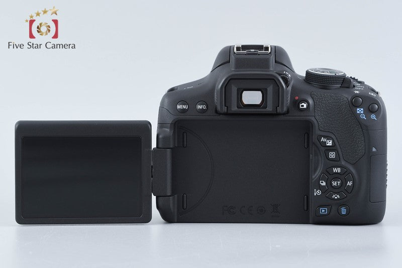 "Count 1,405" Canon EOS Kiss X8i / Rebel T6i / 750D 24.2 MP 18-55 55-250 Lenses