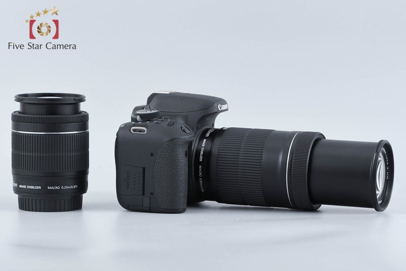 "Count 1,405" Canon EOS Kiss X8i / Rebel T6i / 750D 24.2 MP 18-55 55-250 Lenses