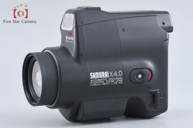 Kyocera Samurai X4.0 Point & Shoot Half Frame 35mm Film Camera