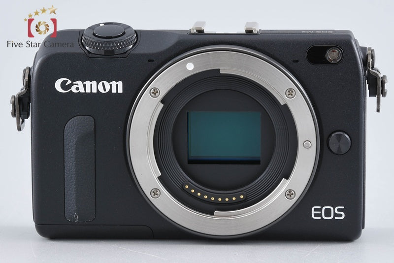 Canon EOS M2 Black 18.0 MP Digital Mirrorless Camera EF-M 18-55 Lens