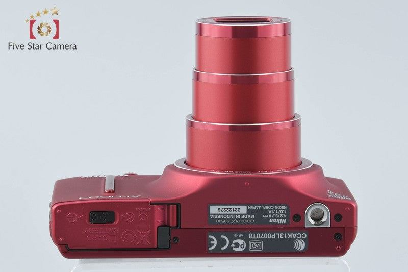 Nikon COOLPIX S9500 Velvet Red 18.1 MP Digital Camera