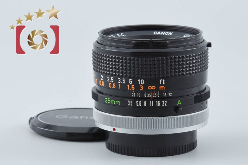 Canon FD 35mm f/3.5 S.C.