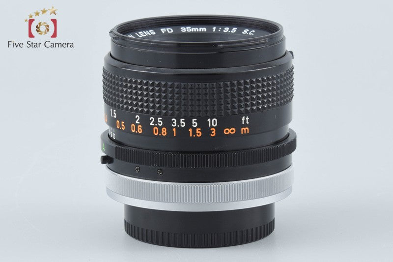 Canon FD 35mm f/3.5 S.C.