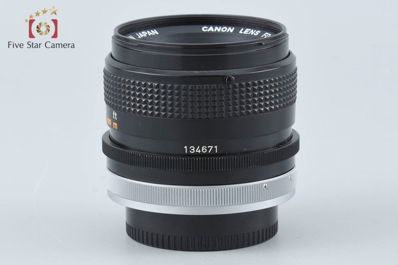Canon FD 35mm f/3.5 S.C.