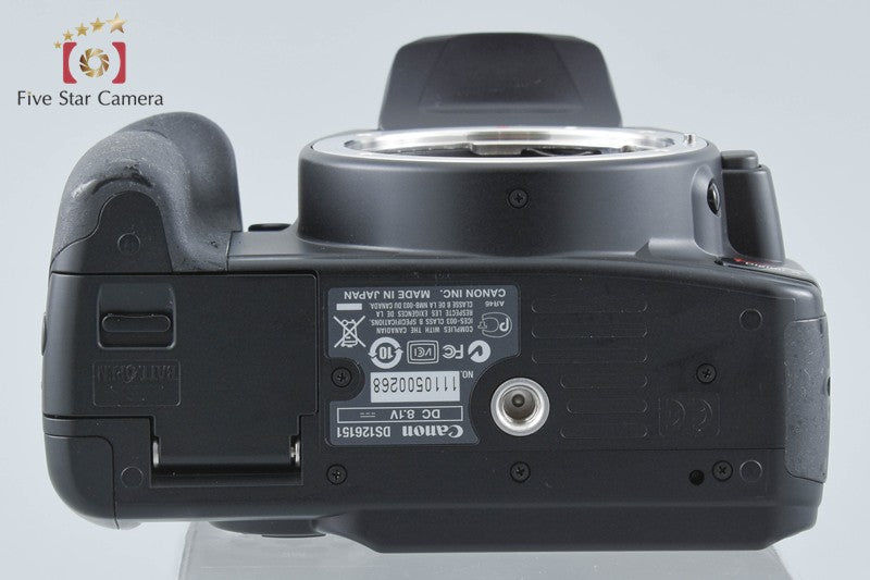 Canon EOS Kiss Digital X Black 10.1 MP Digital SLR Camera Body