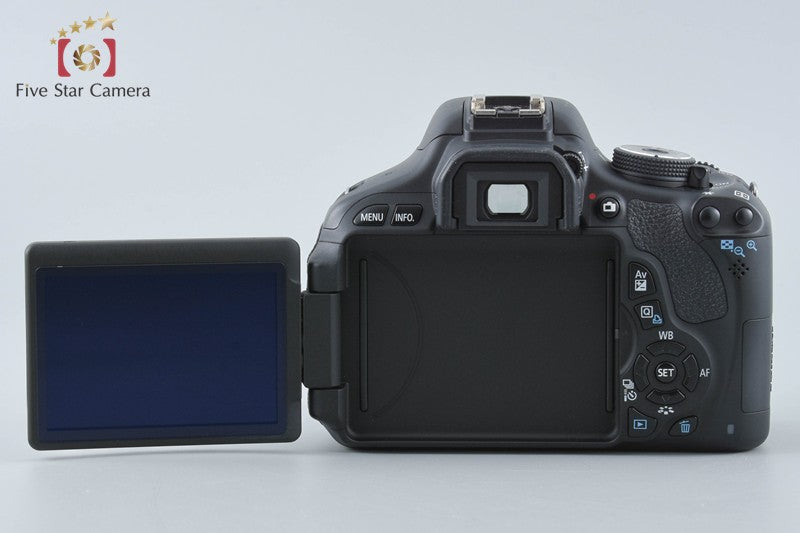 Canon EOS Kiss X5 / Rebel T3i / 600D 18.0 MP DSLR Camera Body