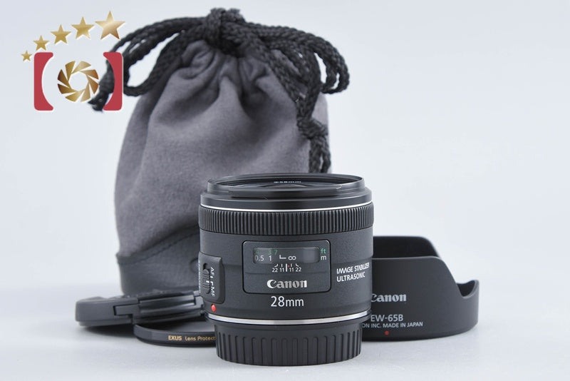 Canon EF 28mm f/2.8 IS USM from Japan