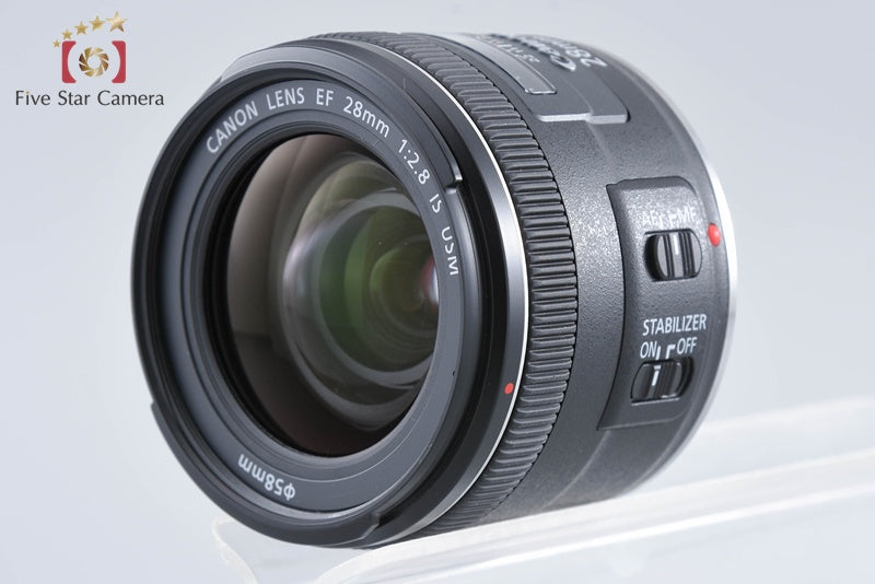 Canon EF 28mm f/2.8 IS USM from Japan