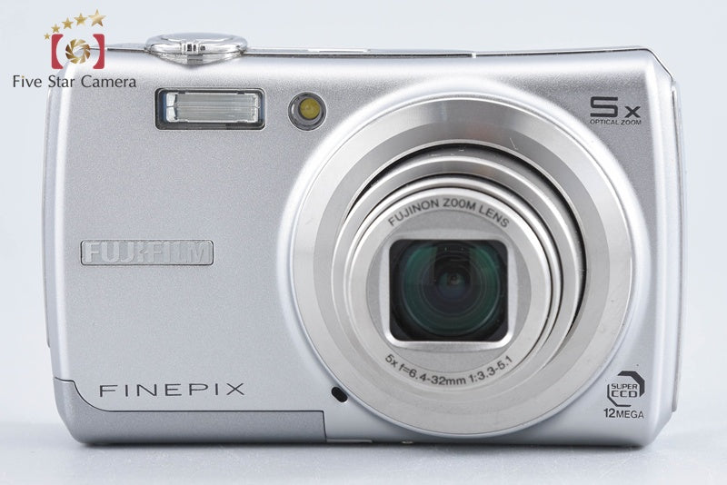 Fujifilm FinePix F100fd Silver 12.0 MP Digital Camera from Japan