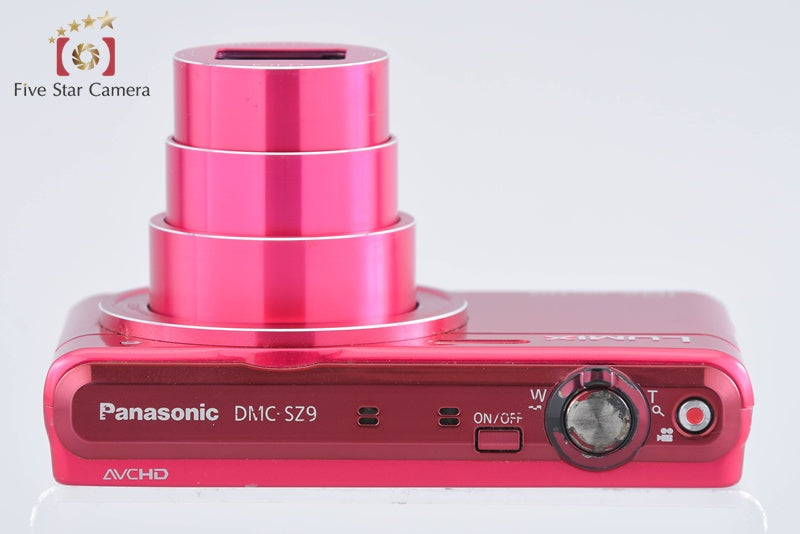 Panasonic LUMIX DMC-SZ9 Pink 16.1 MP Digital Camera from Japan