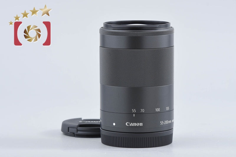 Canon EF-M 55-200mm f/4.5-6.3 IS STM Black from Japan