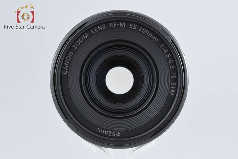 Canon EF-M 55-200mm f/4.5-6.3 IS STM Black from Japan