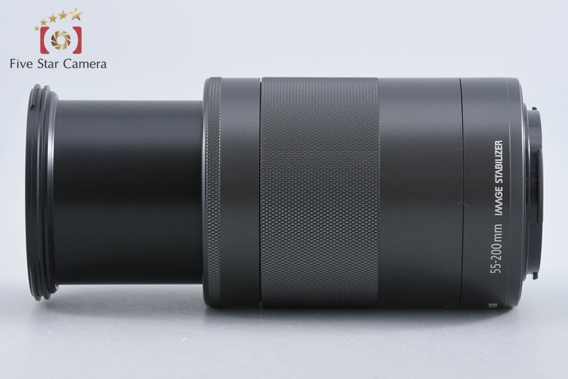 Canon EF-M 55-200mm f/4.5-6.3 IS STM Black from Japan