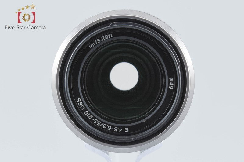 SONY E 55-210mm f/4.5-6.3 OSS SEL55210 Silver from Japan