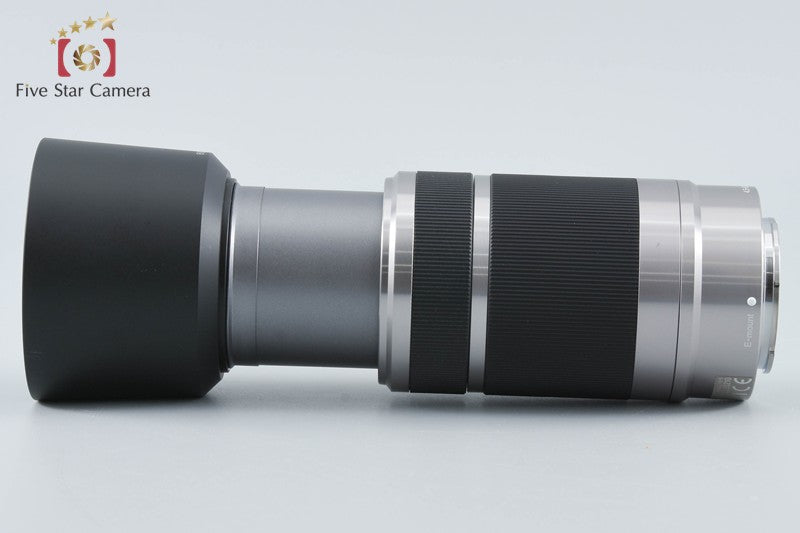 SONY E 55-210mm f/4.5-6.3 OSS SEL55210 Silver from Japan