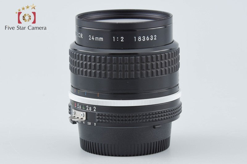 Nikon Ai NIKKOR 24mm f/2 w/ Box from Japan