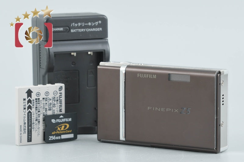 Fujifilm FinePix Z5fd Chocolate Brown 6.3 MP Digital Camera from Japan