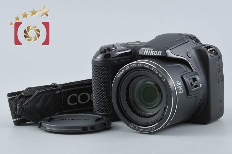 Nikon COOLPIX L810 Black 16.1 MP Digital Camera from Japan