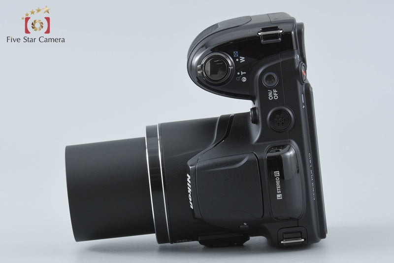 Nikon COOLPIX L810 Black 16.1 MP Digital Camera from Japan