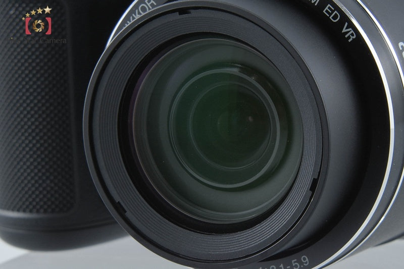 Nikon COOLPIX L810 Black 16.1 MP Digital Camera from Japan