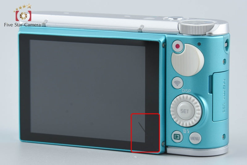 CASIO HIGH SPEED EXILIM EX-ZR1800 Blue 16.1 MP Digital Camera from Japan