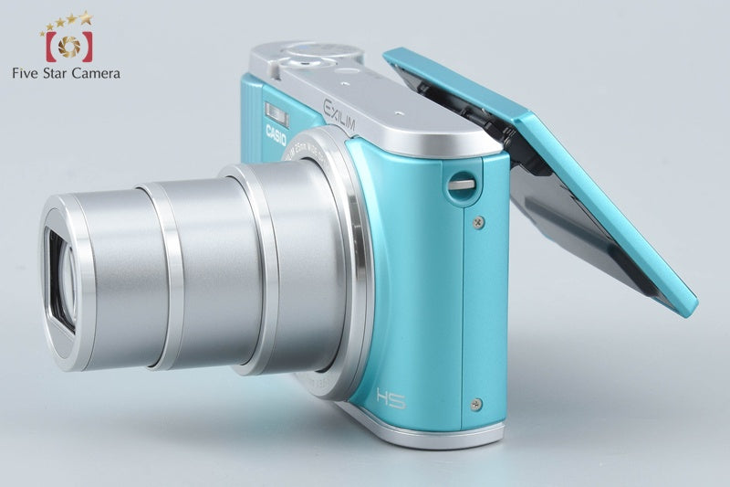 CASIO HIGH SPEED EXILIM EX-ZR1800 Blue 16.1 MP Digital Camera from Japan