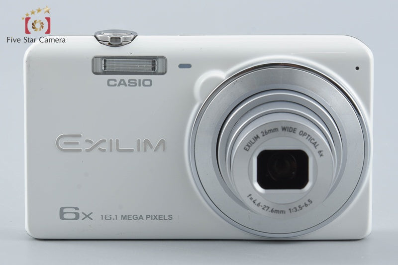Casio EXILIM EX-ZS25 White 16.1 MP Digital Camera from Japan