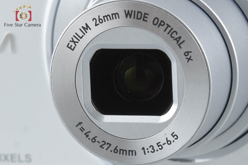 Casio EXILIM EX-ZS25 White 16.1 MP Digital Camera from Japan