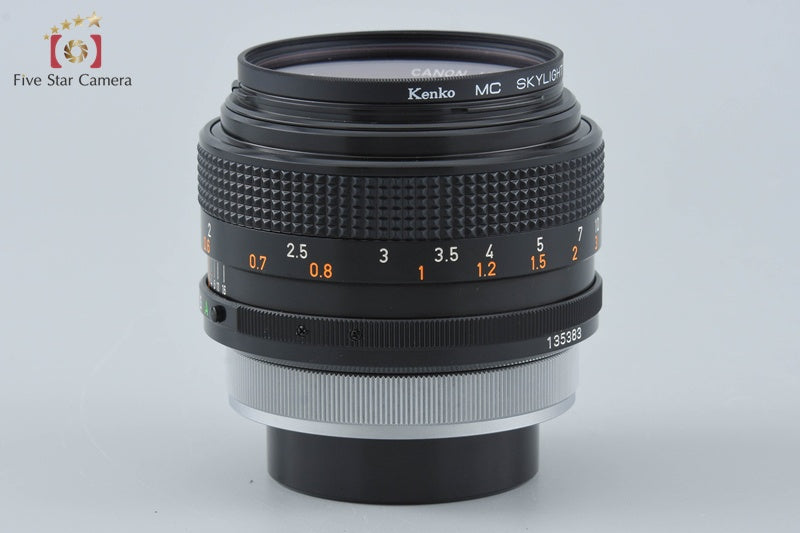 Canon FD 55mm f/1.2 S.S.C. from Japan