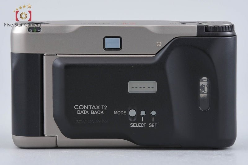 CONTAX T2 35mm Point & Shoot Film Camera w/ Data Back