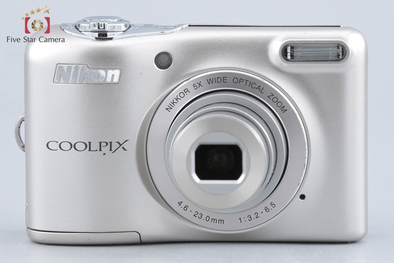 Nikon COOLPIX L32 Silver 20.1 MP Digital Camera