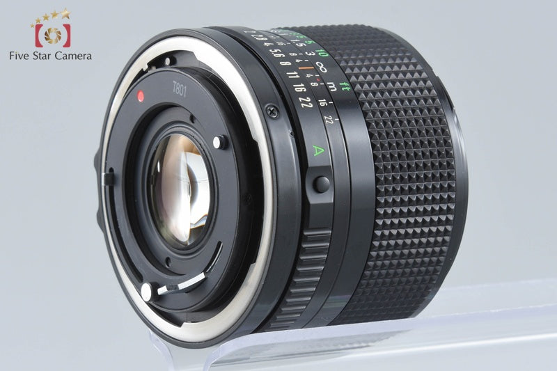 Canon New FD 28mm f/2