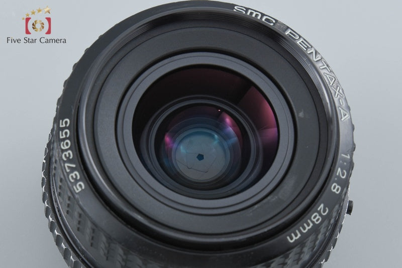 Pentax SMC A 28mm f/2.8 K Mount Lens