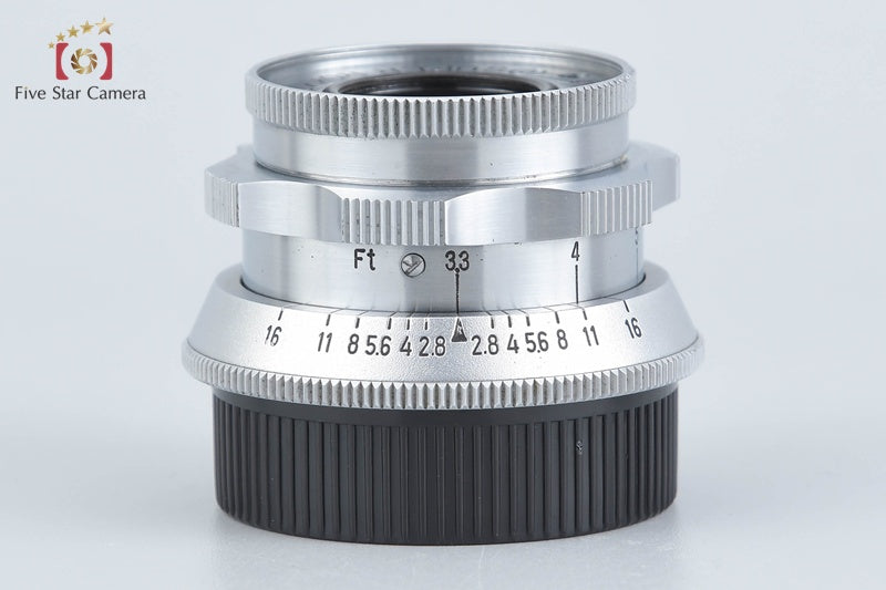 MINOLTA Chiyoko SUPER ROKKOR 45mm f/2.8 Later Model L39 LTM Leica Thread Mount