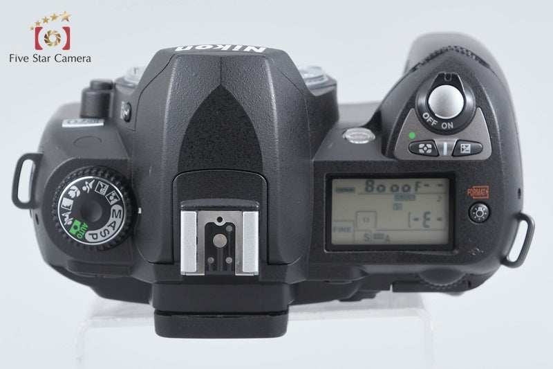 "Shutter count 1,659" Nikon D70 6.1 MP Digital SLR Camera Body