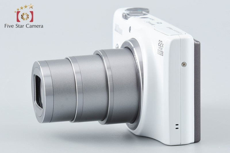 Nikon COOLPIX S9600 Elegant White 16.0 MP Digital Camera