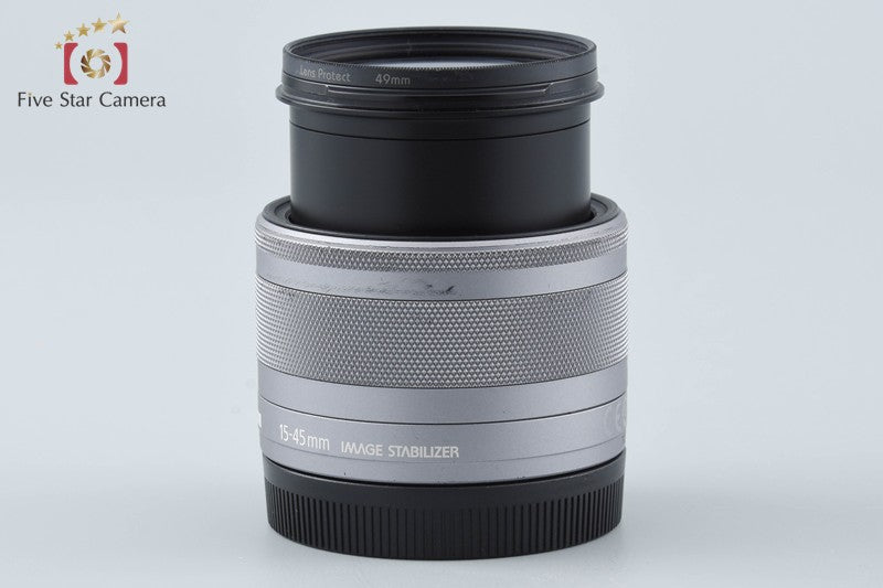 Canon EF-M 15-45mm f/3.5-6.3 IS STM Silver