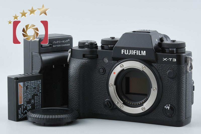 Fujifilm X-T3 Black 26.1 MP Digital Mirrorless Camera Body