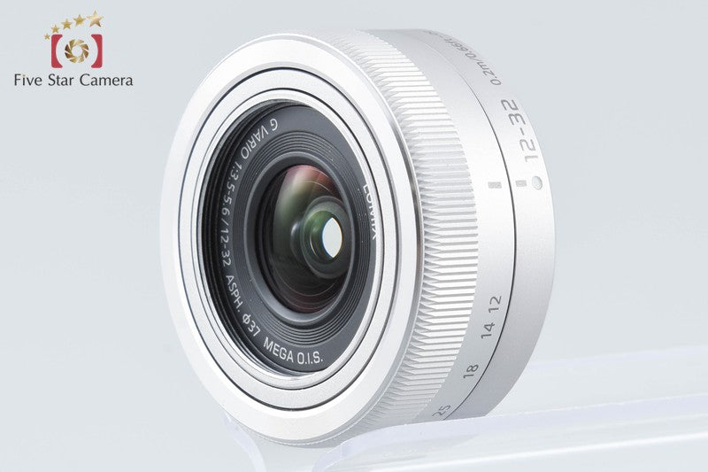 Panasonic LUMIX G VARIO 12-32mm f/3.5-5.6 ASPH. MEGA O.I.S. H-FS12032 Silver