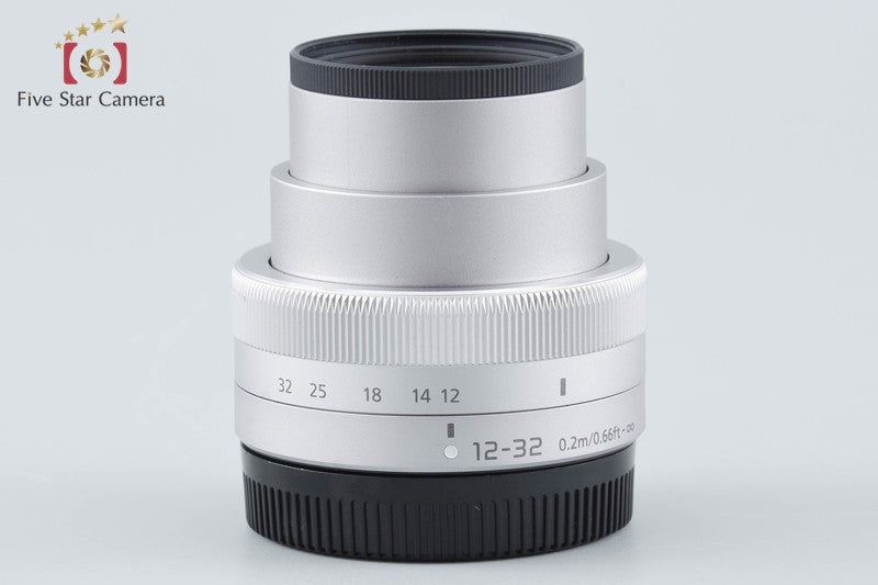 Panasonic LUMIX G VARIO 12-32mm f/3.5-5.6 ASPH. MEGA O.I.S. H-FS12032 Silver