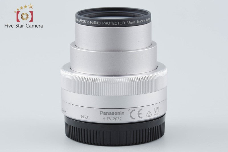 Panasonic LUMIX G VARIO 12-32mm f/3.5-5.6 ASPH. MEGA O.I.S. H-FS12032 Silver