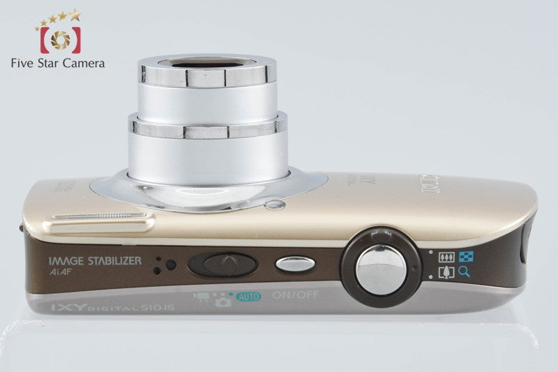 Canon IXY Digital 510 IS Gold 12.1 MP Digital Camera