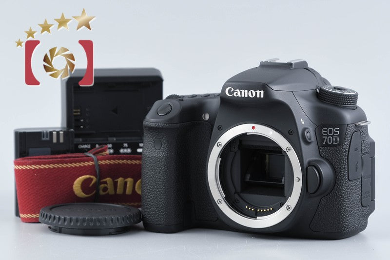 "Shutter count 352" Canon EOS 70D 20.2 MP Digital SLR Camera Body