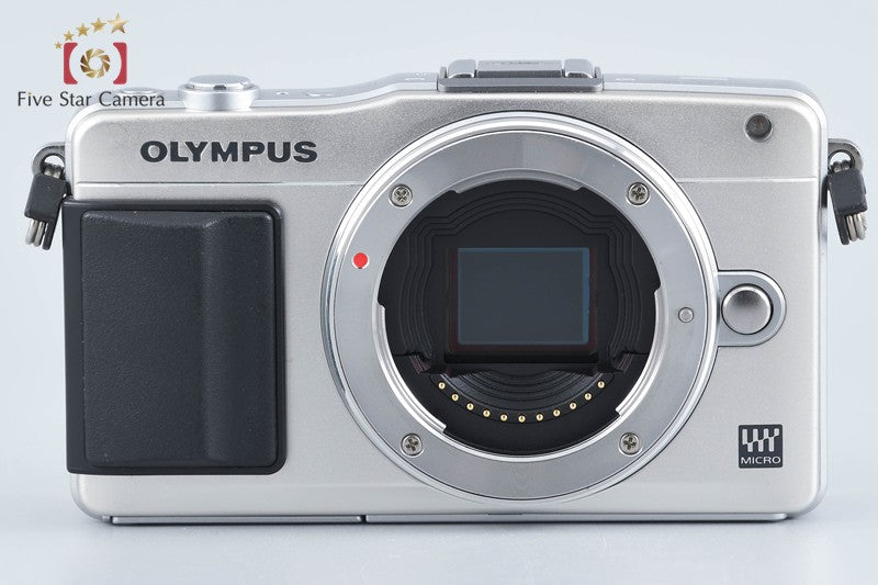 "Count 1,565" Olympus PEN mini E-PM2 Silver 16.5 MP 14-42 40-150 Lenses
