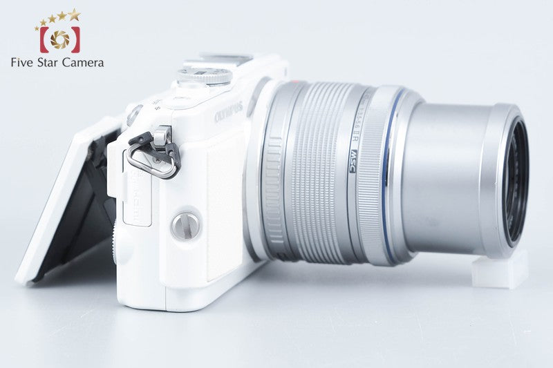 "Count 1,816" Olympus PEN Lite E-PL6 White 16.1 MP 14-42 EZ Lens