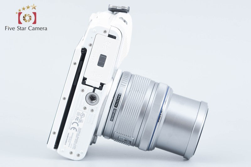 "Count 1,816" Olympus PEN Lite E-PL6 White 16.1 MP 14-42 EZ Lens