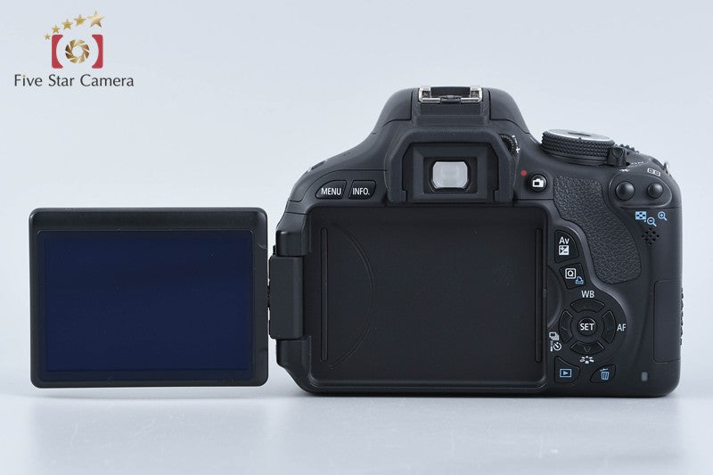 "Count 2,612" Canon EOS Kiss X5 / Rebel T3i / 600D 18.0 MP 18-55 55-250 Lenses