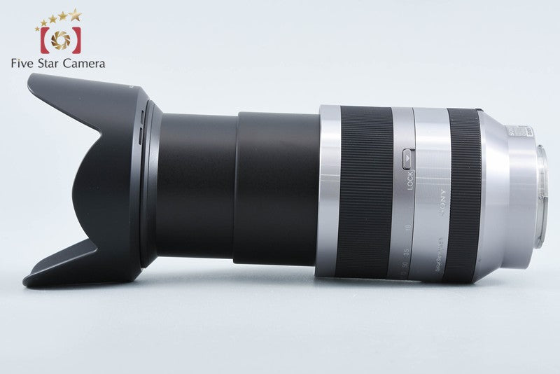 SONY E 18-200mm f/3.5-6.3 OSS SEL18200 Silver w/ Box