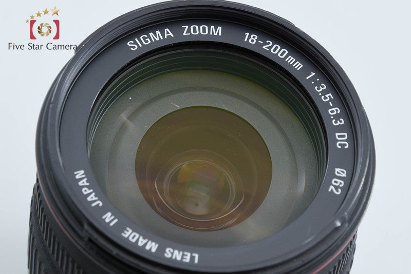 SIGMA 18-200mm f/3.5-6.3 DC for Pentax